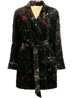 Pierre-Louis Mascia tile print robe