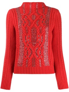 Ermanno Scervino джемпер фактурной вязки