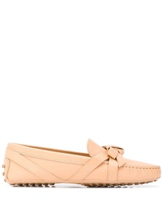 Tods лоферы Gommini с бантом Tod`S