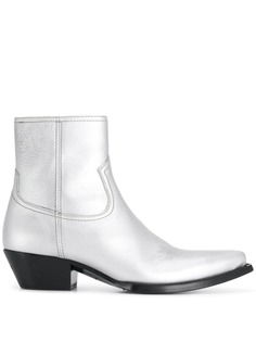 Saint Laurent ковбойские ботинки Lukas 40 на молнии