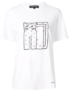 Markus Lupfer cat print T-shirt