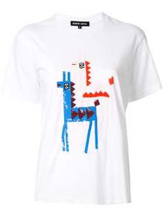 Markus Lupfer Anna sequinned llama T-shirt