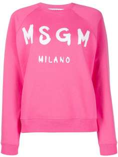 MSGM толстовка с логотипом
