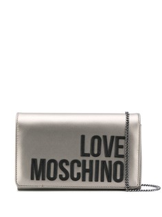 Love Moschino сумка через плечо с нашивкой-логотипом