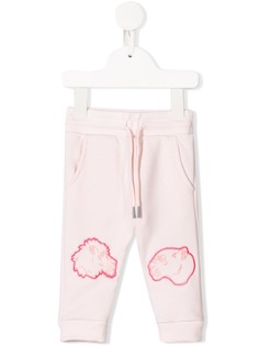 Kenzo Kids спортивные брюки с вышивкой
