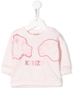 Kenzo Kids толстовка с вышивкой