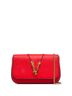 Versace сумка на плечо с логотипом V-Barocco