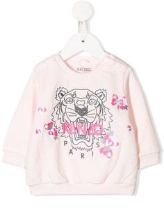 Kenzo Kids футболка с вышивкой