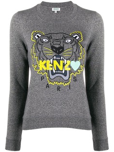 Kenzo толстовка с вышивкой Tiger