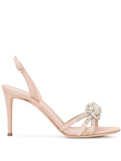 Giuseppe Zanotti декорированные босоножки
