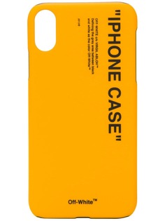 Off-White чехол для iPhone XR с логотипом
