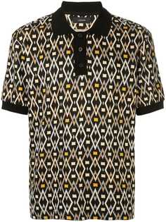 Joseph oversized diamond polo shirt