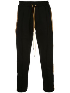 Rhude спортивные брюки с лампасами
