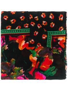 Diane von Furstenberg шарф с цветочным принтом
