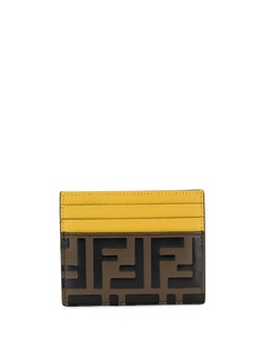 Fendi Zucca print card holder