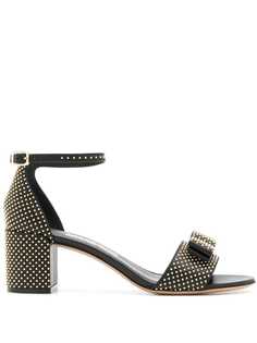 Salvatore Ferragamo босоножки с бантом Vara