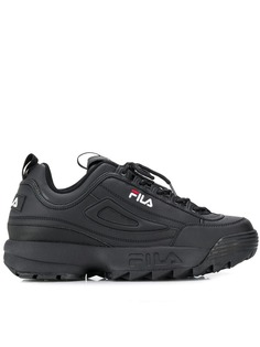 Fila кроссовки на ребристой подошве