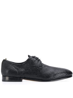 Officine Creative плетеные туфли