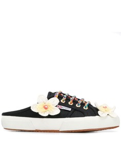 Alanui кеды Alanui x Superga с цветочным декором