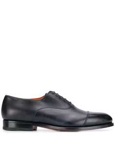 Santoni туфли на шнуровке