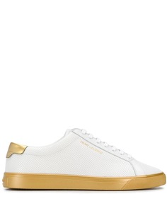 Saint Laurent кеды Andy с перфорацией