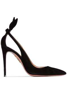 Aquazzura туфли Deneuve 105 с бантом