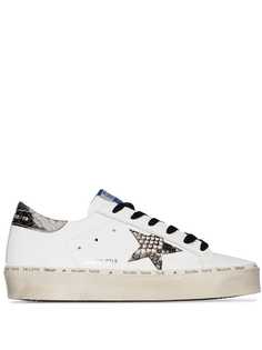 Golden Goose кеды Hi Star с тиснением под змеиную кожу