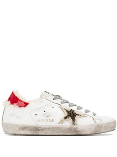 Golden Goose кеды с декором из искусственного меха