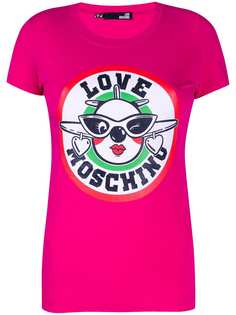 Love Moschino футболка с логотипом