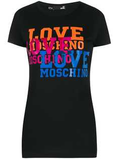 Love Moschino футболка с логотипом