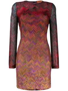 Missoni платье с узором шеврон