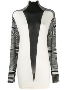 Missoni платье-свитер с контрастными вставками