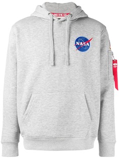 Alpha Industries толстовка с капюшоном Space Shuttle