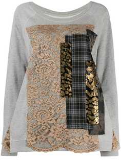 Antonio Marras толстовка в технике пэчворк