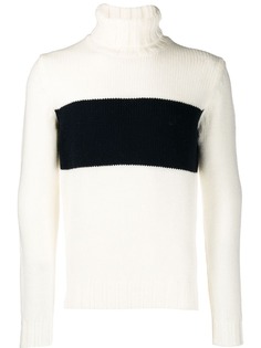 Lardini contrast stripe jumper