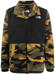 The North Face camouflage zipped jacket