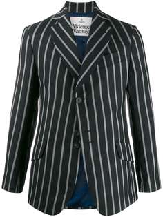 Vivienne Westwood полосатый пиджак узкого кроя