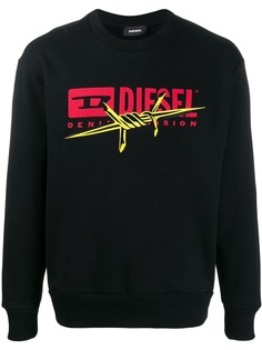Diesel logo print sweatshirt