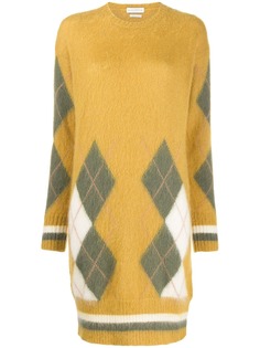 Ballantyne argyle knit dress