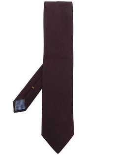Eton plain pointed tie