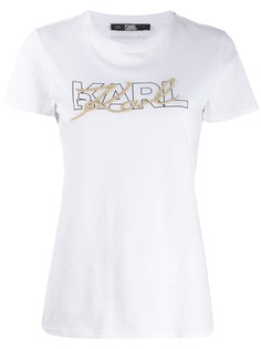 Karl Lagerfeld футболка с логотипом
