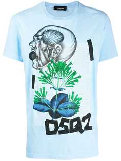 Dsquared2 футболка с графичным принтом