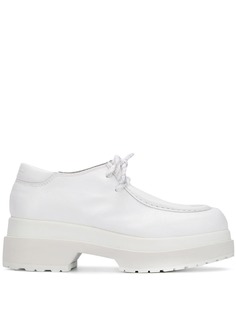 Mm6 Maison Margiela массивные туфли на шнуровке