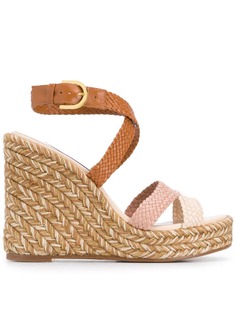 Stuart Weitzman босоножки Else с плетением