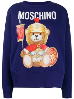 Moschino толстовка с логотипом