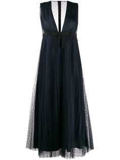 Red Valentino платье из тюля point desprit