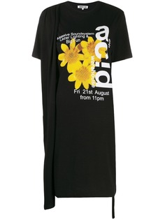 McQ Alexander McQueen платье-футболка Acid Warehouse