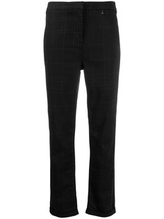 Patrizia Pepe облегающие брюки в клетку