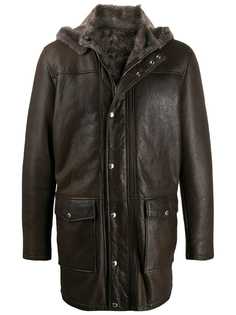 Barba hooded coat