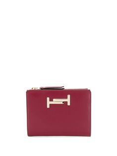 Tods обложка для паспорта с металлическим логотипом Tod`S
